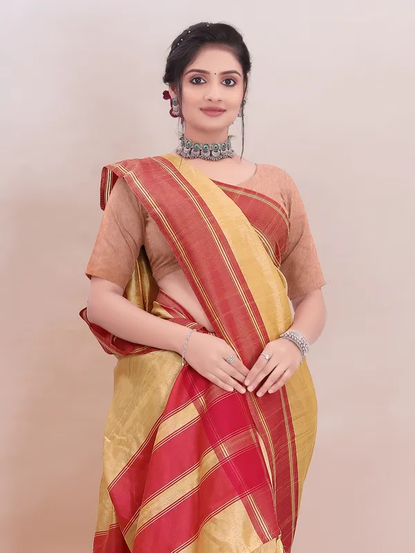 Suha_Womens_Grand_Fashion_Ethnic_Yellow_Color_Saree