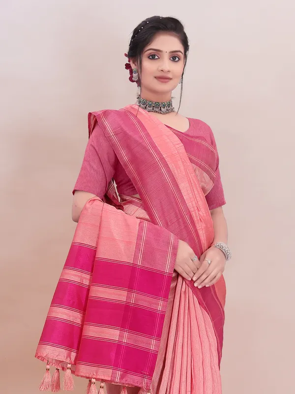 Suha_Womens_Grand_Fashion_Ethnic_Pink_Color_Saree