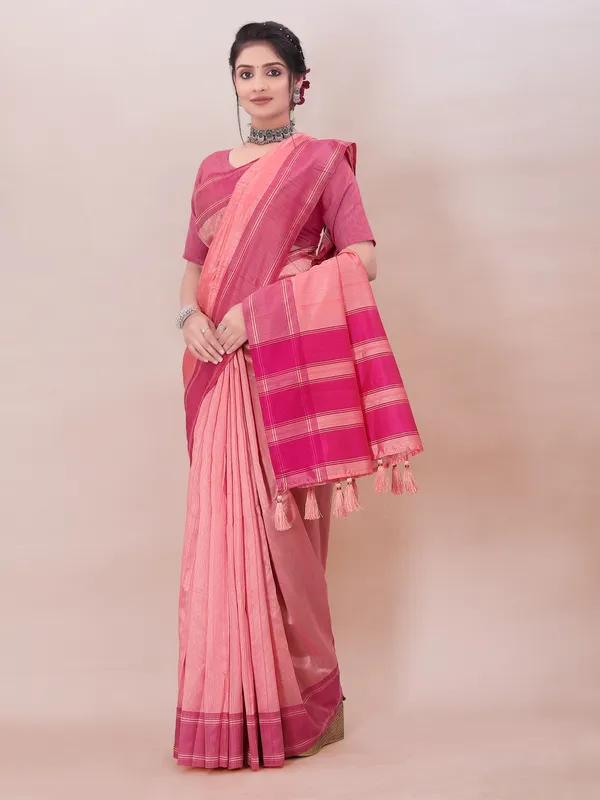 Suha_Womens_Grand_Fashion_Ethnic_Pink_Color_Saree