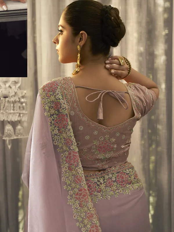 Suha_Womens_Premium_Fashion_Ethnic_Purple_Color_Saree