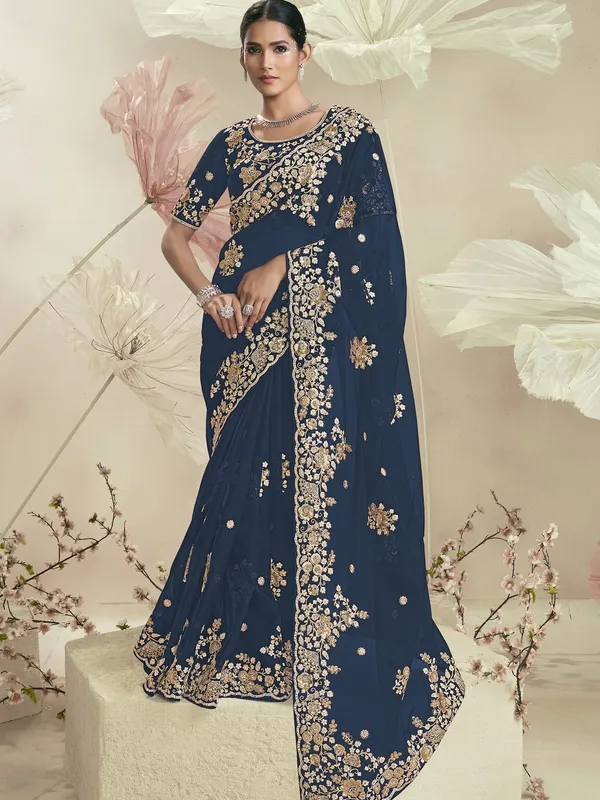 Suha_Womens_Premium_Fashion_Ethnic_Green_Color_Saree