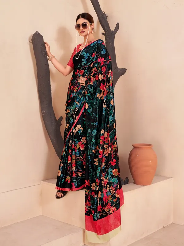 Suha_Womens_Fashion_Ethnic_Multicolor_Printed_Saree