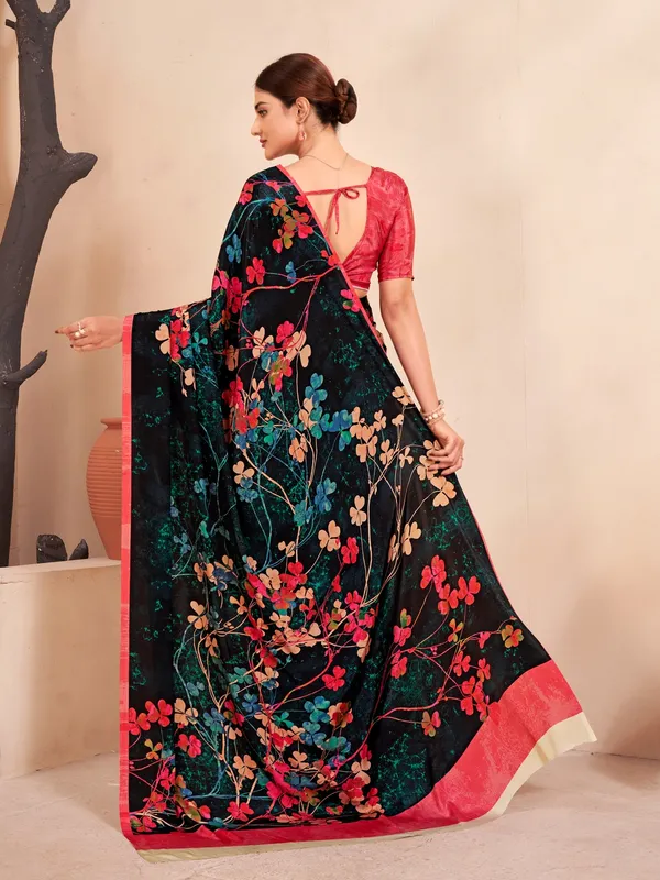 Suha_Womens_Fashion_Ethnic_Multicolor_Printed_Saree
