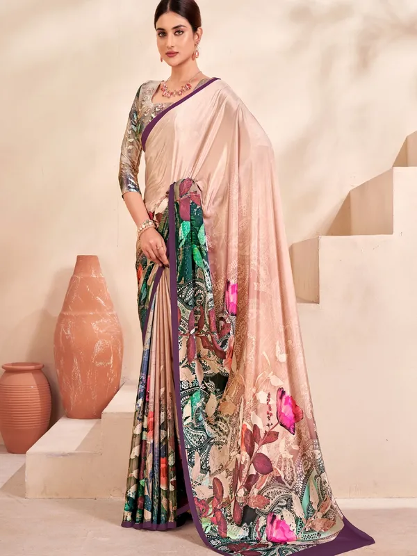 Suha_Womens_Fashion_Ethnic_Multicolor_Printed_Saree