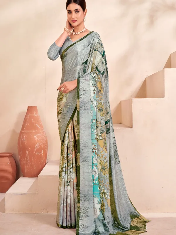 Suha_Womens_Fashion_Ethnic_Multicolor_Printed_Saree
