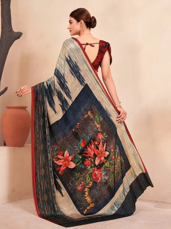 Suha_Womens_Fashion_Ethnic_Multicolor_Printed_Saree