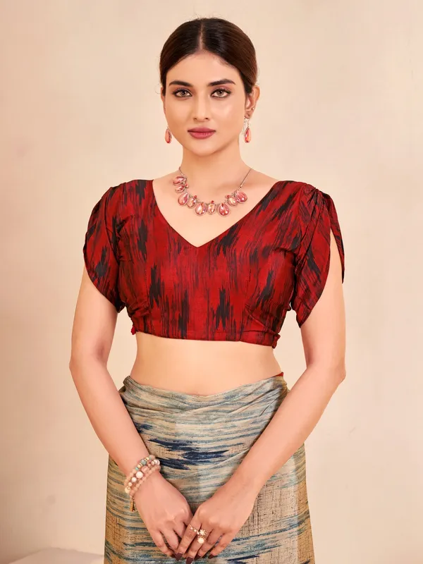 Suha_Womens_Fashion_Ethnic_Multicolor_Printed_Saree