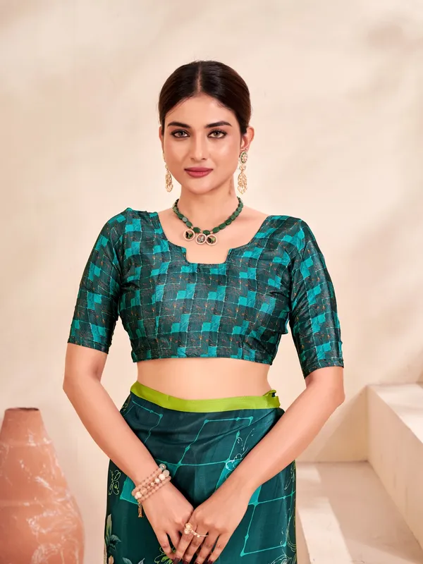 Suha_Womens_Fashion_Ethnic_Multicolor_Printed_Saree