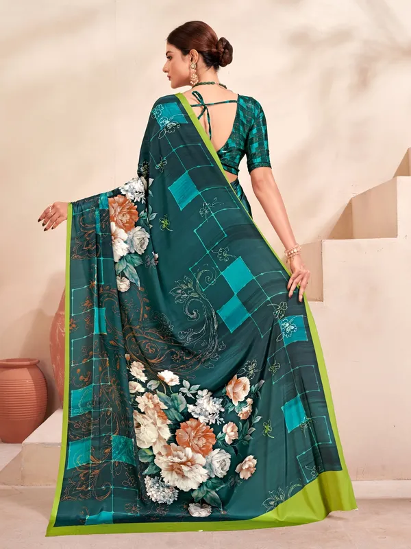 Suha_Womens_Fashion_Ethnic_Multicolor_Printed_Saree
