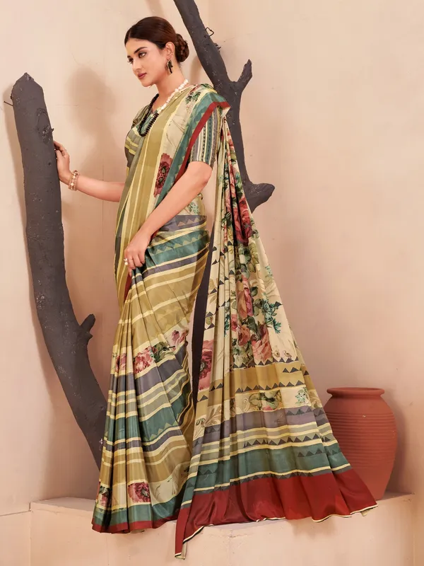 Suha_Womens_Fashion_Ethnic_Multicolor_Printed_Saree
