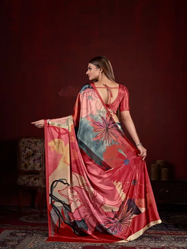 Suha_Womens_Fashion_Ethnic_Multicolor_Printed_Saree