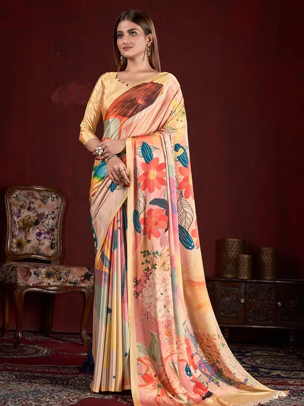 Suha_Womens_Fashion_Ethnic_Multicolor_Printed_Saree