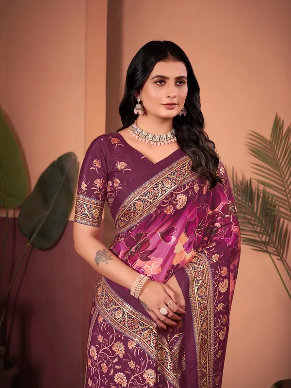 Suha_Womens_Fashion_Ethnic_Multicolor_Printed_Saree