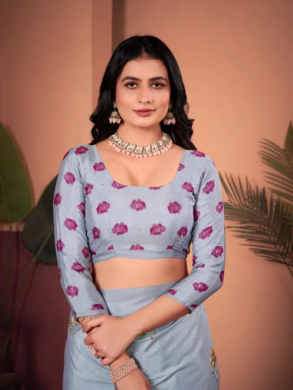 Suha_Womens_Fashion_Ethnic_Multicolor_Printed_Saree