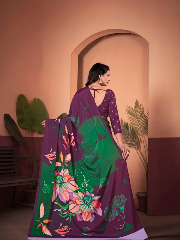 Suha_Womens_Fashion_Ethnic_Multicolor_Printed_Saree