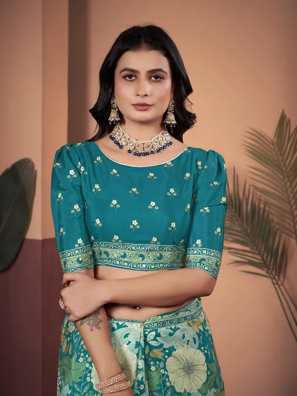 Suha_Womens_Fashion_Ethnic_Multicolor_Printed_Saree