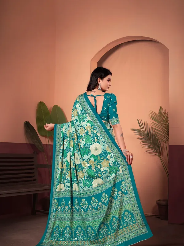 Suha_Womens_Fashion_Ethnic_Multicolor_Printed_Saree
