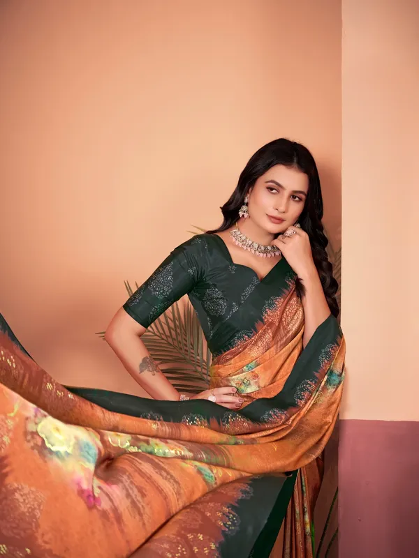 Suha_Womens_Fashion_Ethnic_Multicolor_Printed_Saree