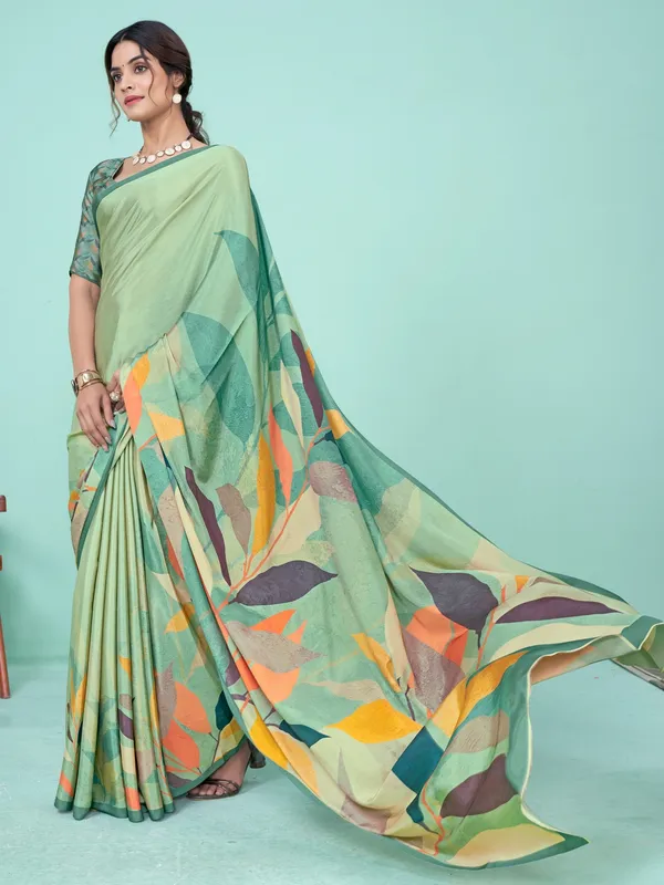 Suha_Womens_Fashion_Ethnic_Multicolor_Printed_Saree