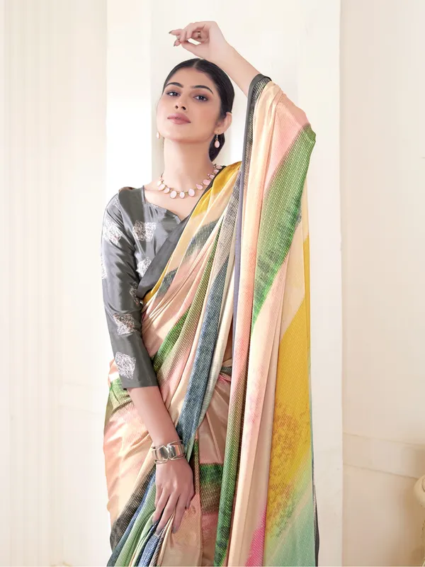 Suha_Womens_Fashion_Ethnic_Multicolor_Printed_Saree