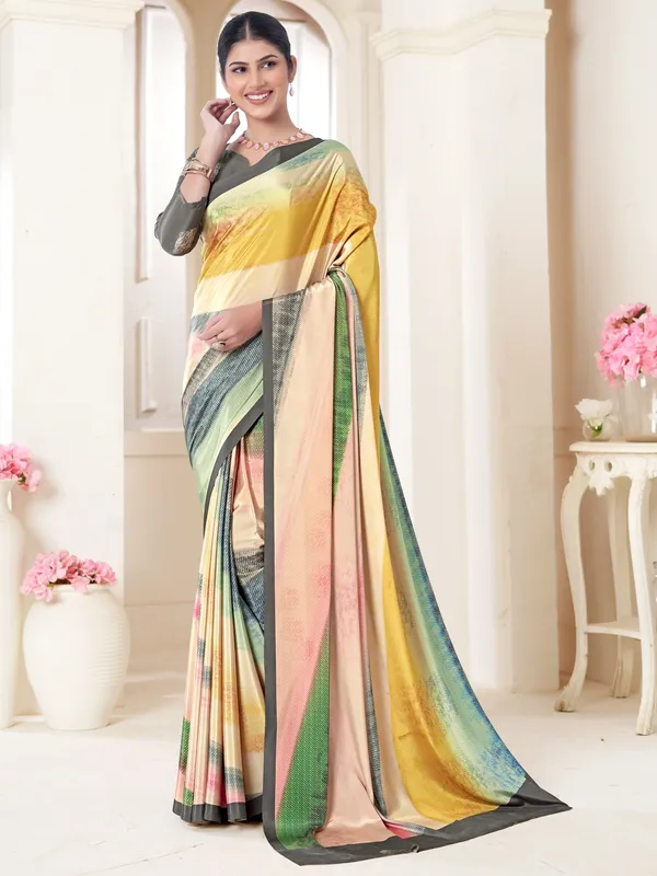 Suha_Womens_Fashion_Ethnic_Multicolor_Printed_Saree