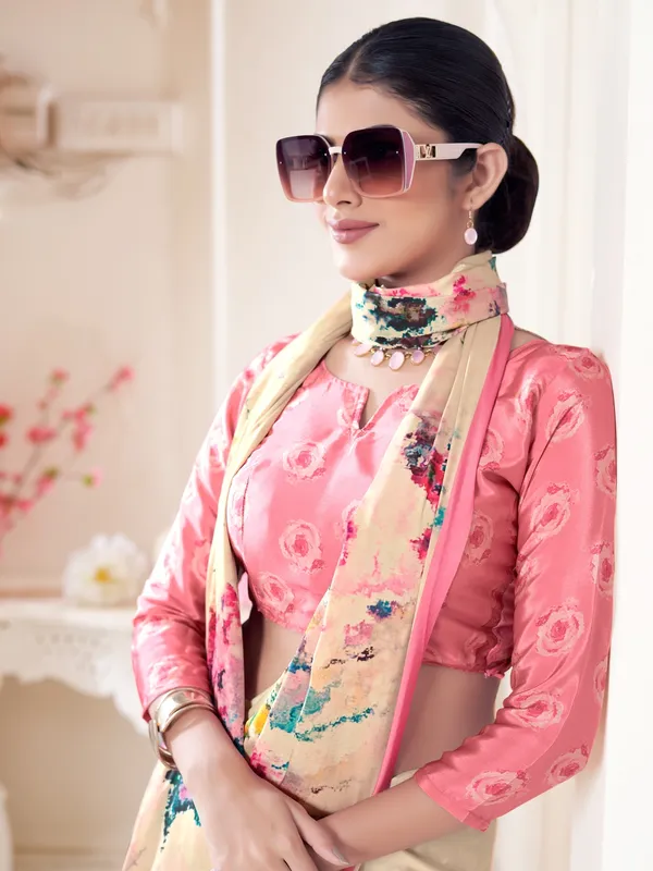 Suha_Womens_Fashion_Ethnic_Multicolor_Printed_Saree