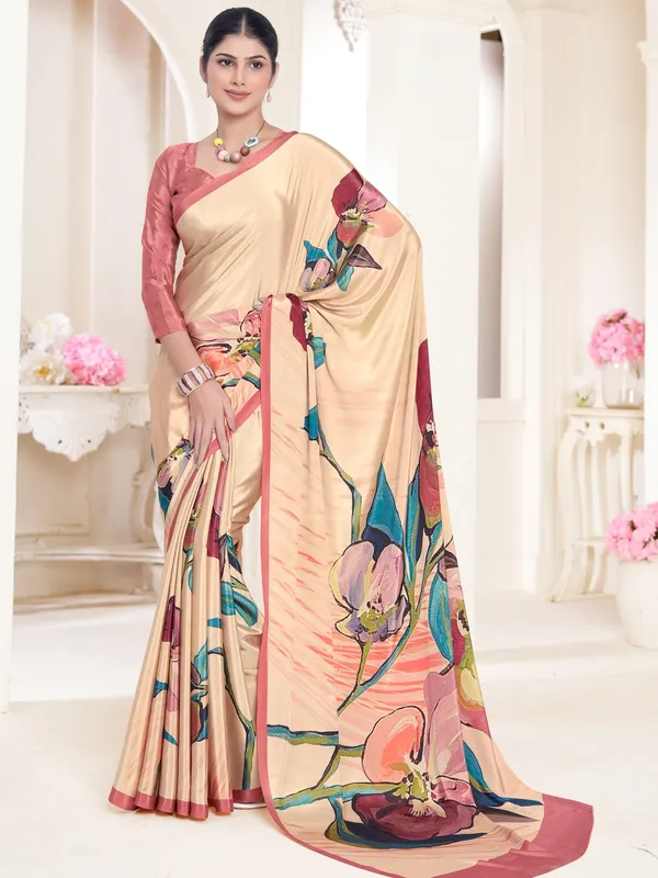 Suha_Womens_Fashion_Ethnic_Multicolor_Printed_Saree