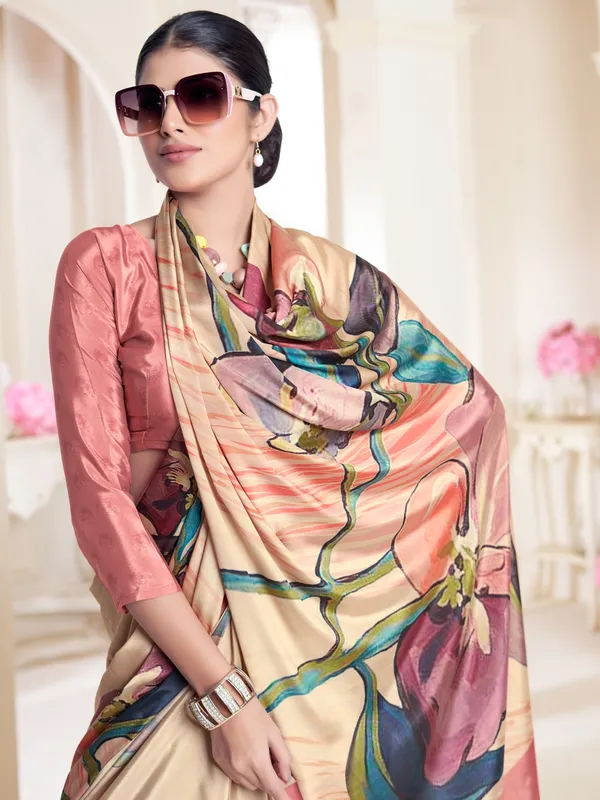 Suha_Womens_Fashion_Ethnic_Multicolor_Printed_Saree
