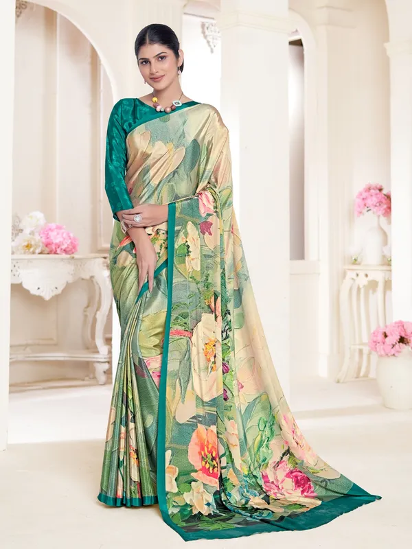 Suha_Womens_Fashion_Ethnic_Multicolor_Printed_Saree