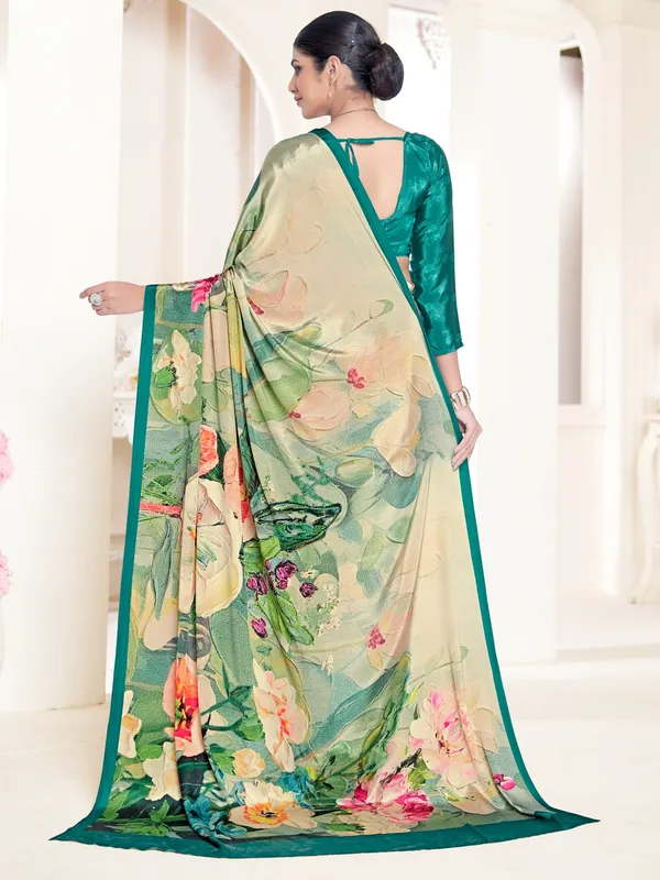 Suha_Womens_Fashion_Ethnic_Multicolor_Printed_Saree