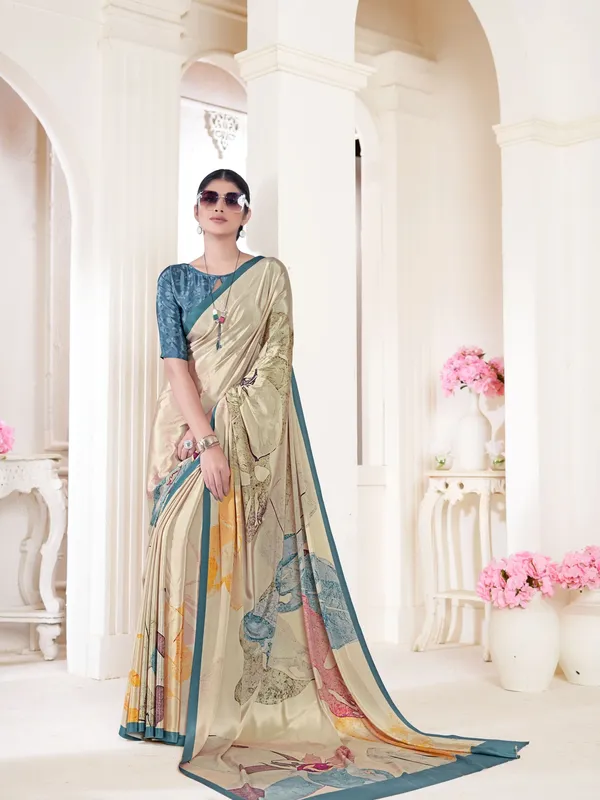 Suha_Womens_Fashion_Ethnic_Multicolor_Printed_Saree