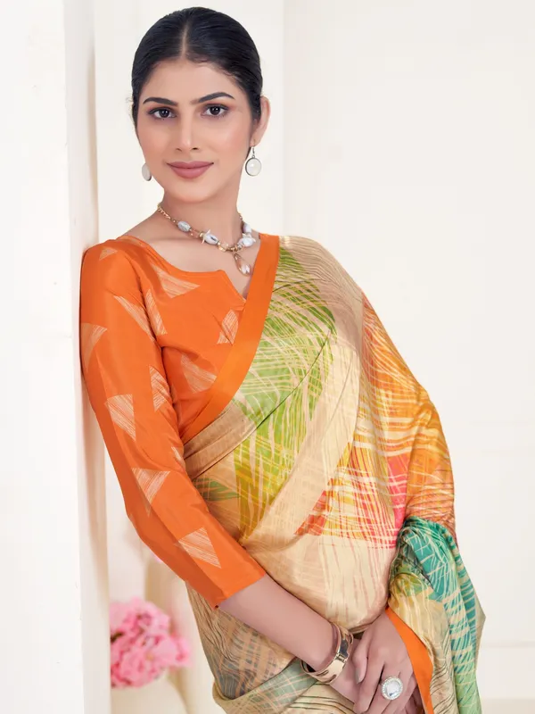 Suha_Womens_Fashion_Ethnic_Multicolor_Printed_Saree