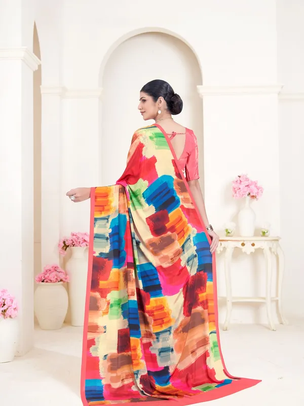 Suha_Womens_Fashion_Ethnic_Multicolor_Printed_Saree