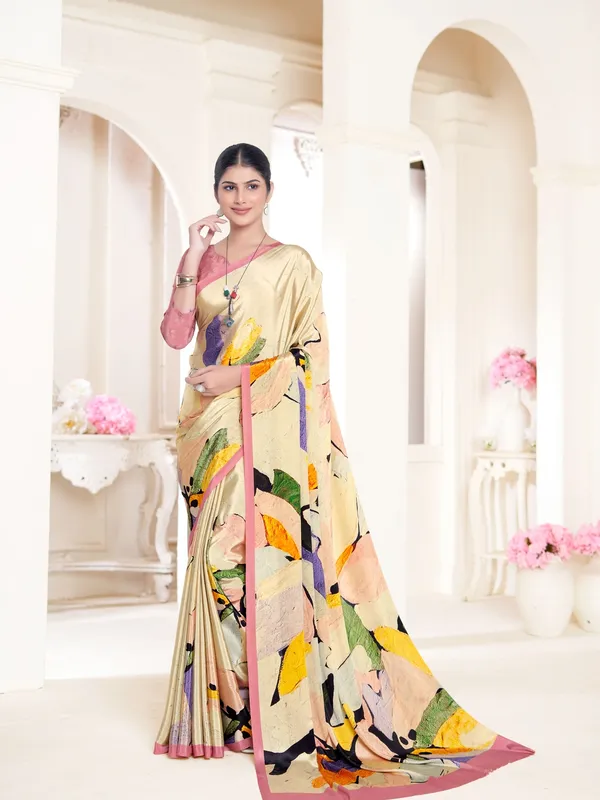 Suha_Womens_Fashion_Ethnic_Multicolor_Printed_Saree