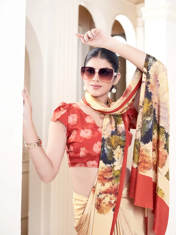 Suha_Womens_Fashion_Ethnic_Multicolor_Printed_Saree