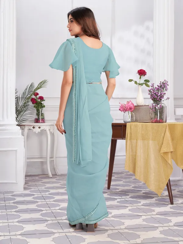 Suha_Womens_Fashion_Ethnic_Ready_to_Wear_Embroidered_Blue_Color_Saree