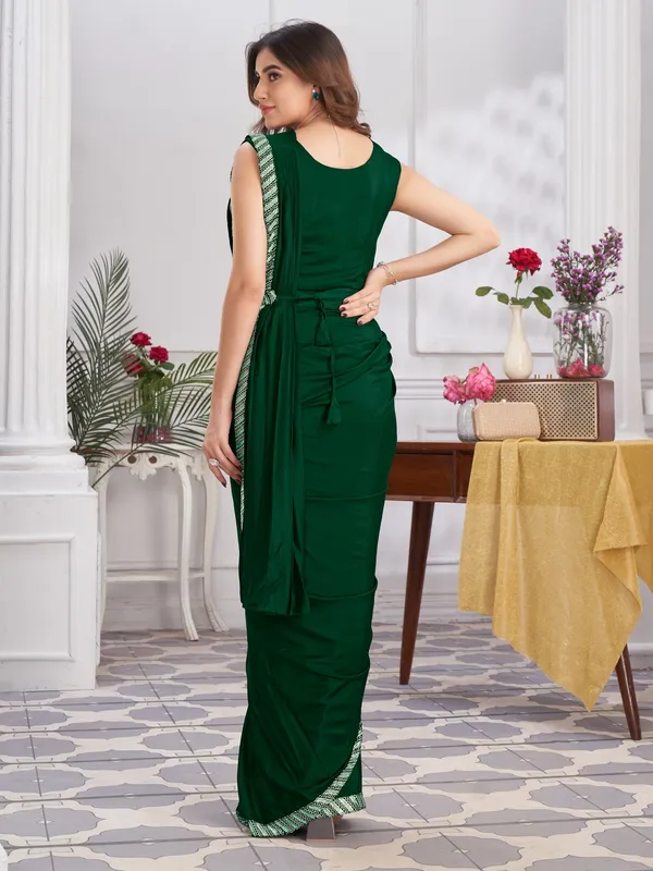 Suha_Womens_Fashion_Ethnic_Ready_to_Wear_Embroidered_Green_Color_Saree