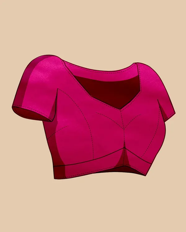 Pink_Cotton_Silk_Woven_Kanjivaram_Saree_With_Unstitched_Blouse_For_Women