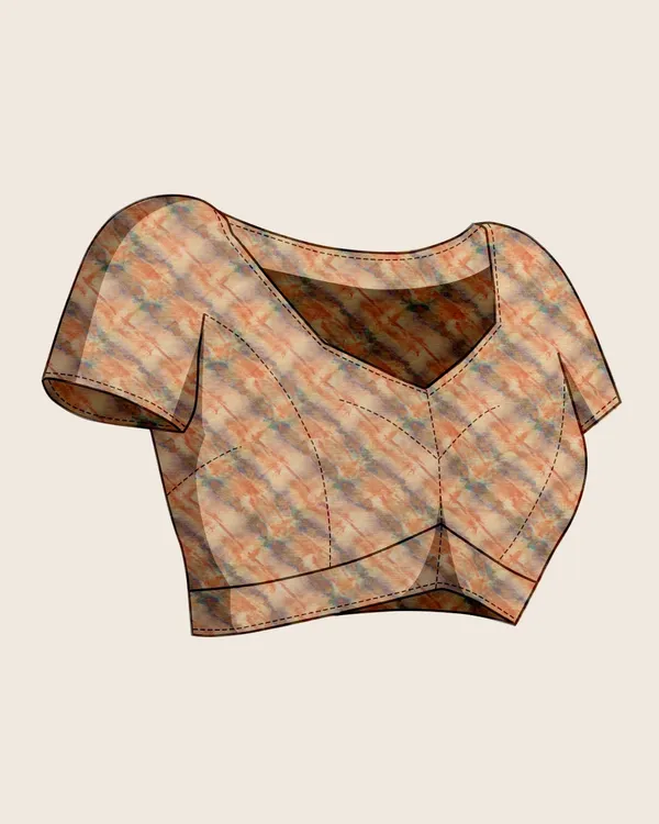 Multicolor_Cotton_Silk_Printed_Paithani_Saree_With_Unstitched_Blouse_For_Women