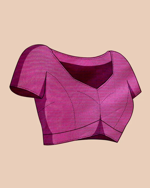 Blue_Cotton_Silk_Woven_Bandhani_Saree_With_Unstitched_Blouse_For_Women