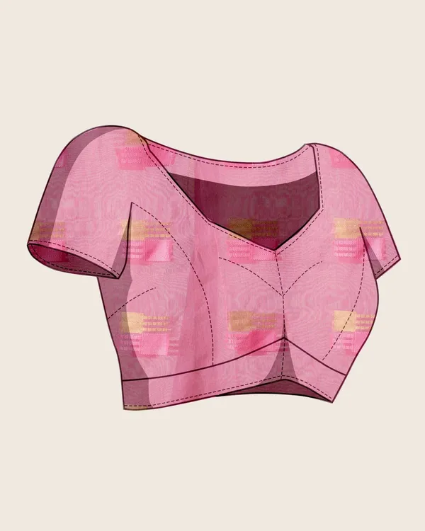 Mustard_Cotton_Silk_Woven_Banarasi_Saree_With_Unstitched_Blouse_For_Women