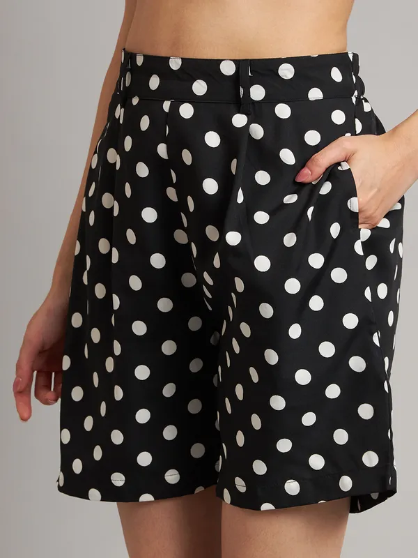 Black_Polka_Polyester_Print_Co-Ords