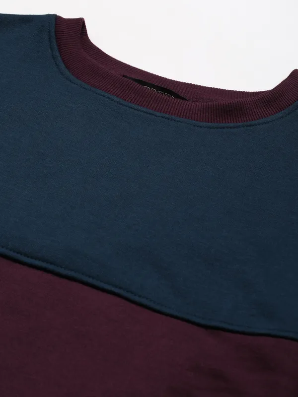BRINNS_Women_Colourblocked_Fleece_Sweatshirt