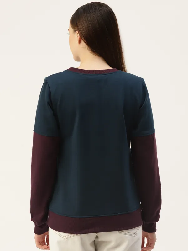 BRINNS_Women_Colourblocked_Fleece_Sweatshirt