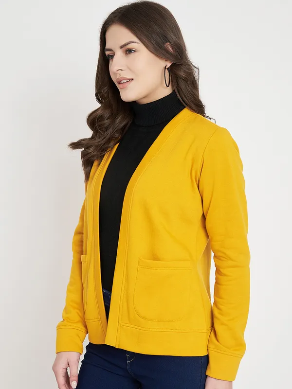 BRINNS_Women_Collarless_Open_Front_Jacket