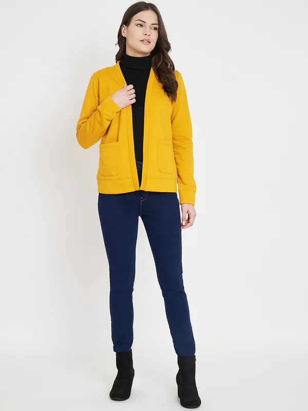 BRINNS_Women_Collarless_Open_Front_Jacket