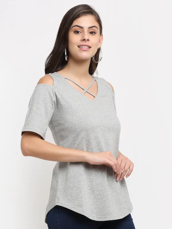 BRINNS_Women_Plus_Size_Cut_Out_Detail_Cotton_Top