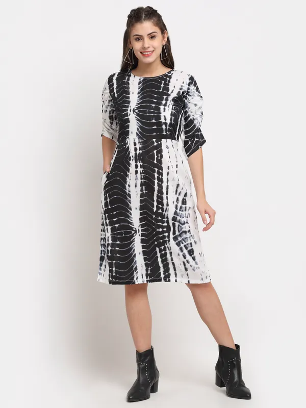 Grey_Rayon_Dresses_For_Women