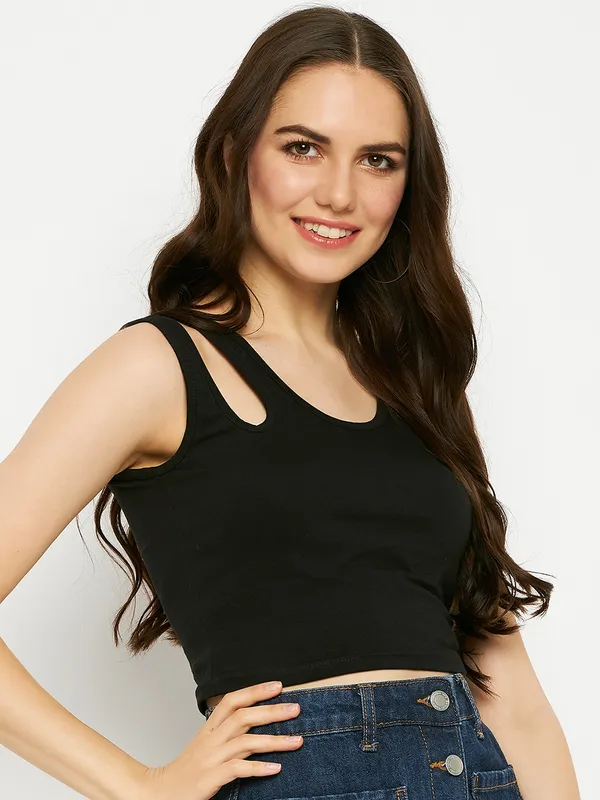BRINNS_Square_Neck_Flutter_Sleeves_LayeCREAM_Pure_Cotton_Crop_Top