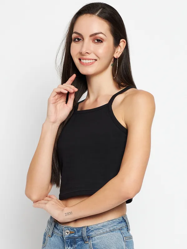 BRINNS_Shoulder_Straps_Crop_Fitted_Top